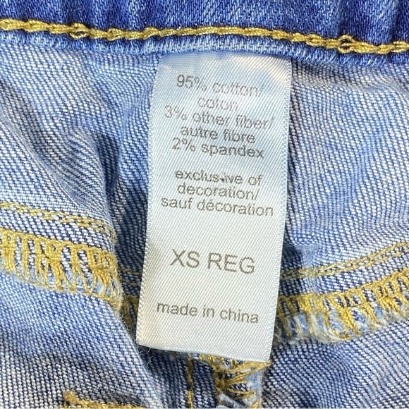 Maurices Jegging Jeans Women's Sz XS REG Blue Low Rise Stretch Casual Denim - Picture 6 of 14